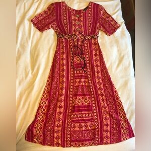 Vintage New old stock Batik dress from Rossetti Indonesia